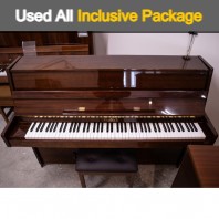 Used Offenbach Polished Mahogany DU-4 Upright Piano - All Inclusive Premium Package (SN:132644) Used Offenbach Polished Mahogany DU-4 Upright Piano - All Inclusive Premium Package (SN:132644)